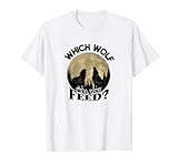 Which wolf will you feed - wildlife T-Shirt