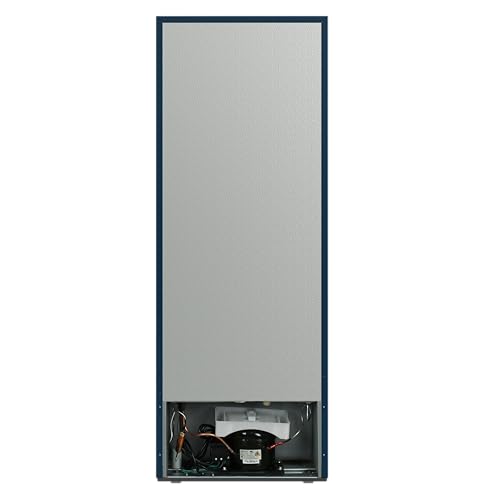 Frigidaire Retro Apartment Size Refrigerator with Top Freezer - 2 Door Fridge with 7.5 Cu Ft of Storage Capacity, Adjustable Spill-Proof Shelves, Door & Crisper Bins, Azure - Image 5