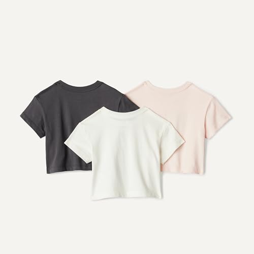 Image of Amazon Essentials Girls and Toddlers' Short-Sleeve T-Shirts
