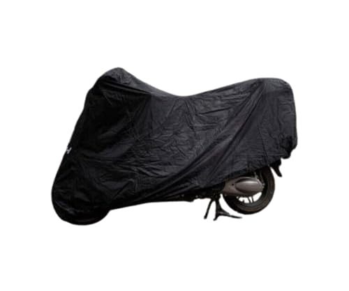 Nero TELO TELONE COPERTA COPRISCOOTER COPRI MOTO SCOOTER COMPATIBILE CON GILERA FREESTYLE 125 IMPERMEABILE SAGOMATO NERO
