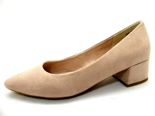 MARCO TOZZI Damen Pumps, Blockabsatz, weiches FEEL ME Fußbett, ideal für...
