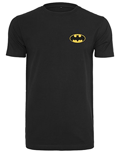 MERCHCODE Camiseta de Batman Chest para Hombre, Hombre, Camiseta, MC154, Negro, Medium