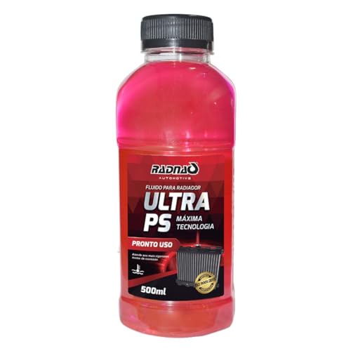 Fluido Radiador Ultra 500Ml Ps Rosa Prolonga Vida Util Dos Motores Oferecendo Excelente Protecao Contra Corrosao