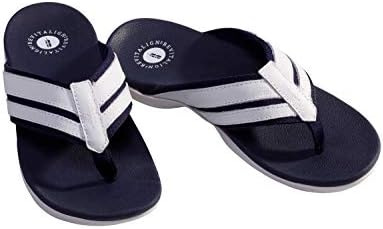 REVITALIGN Women's Flip-Flop, Navy, 9 | Image 6