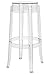 Tabouret de Bar Charles 76 Transparent - Polycarbonate
