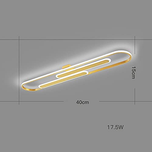 Lámparas de araña luz LED moderna techo 40cm comedor sala de estar 4
