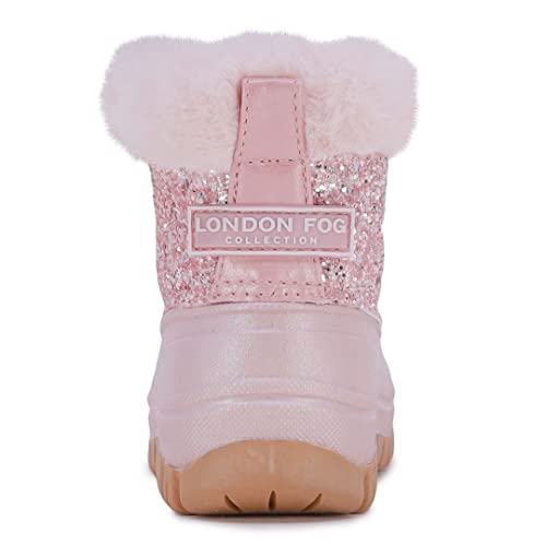 LONDON FOG Girls Toddler Tadley Cold Weather Warm Lined Snow Boot Fashion Snow Boots For Girls3