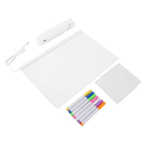 Tableau blanc effaçable à sec acrylique pour bureau et maison