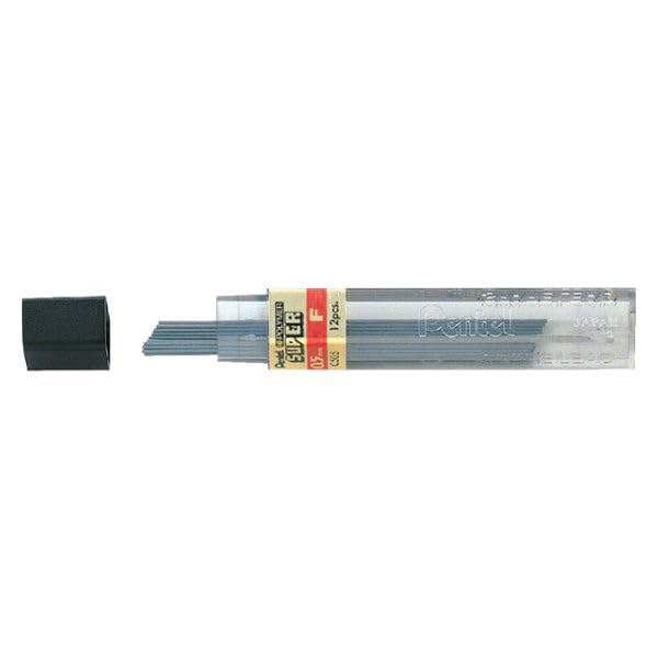Super Hi-Polymer 0.5 mm Grade F Refill Lead (Pack of 12)