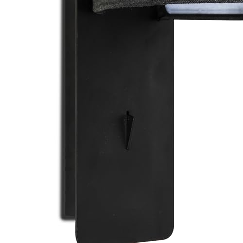 Faro Barcelona 64303 FOLD aplique negro lámpara de pared E27 moderna para iluminación interior 6