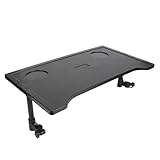 AQUASHIELDING Wheelchair Tray Table with Cup Holder, Removable Adult Wheelchair Half Lap Tray, Wheelchair Desk Arm Pad Attachment Universal Fit