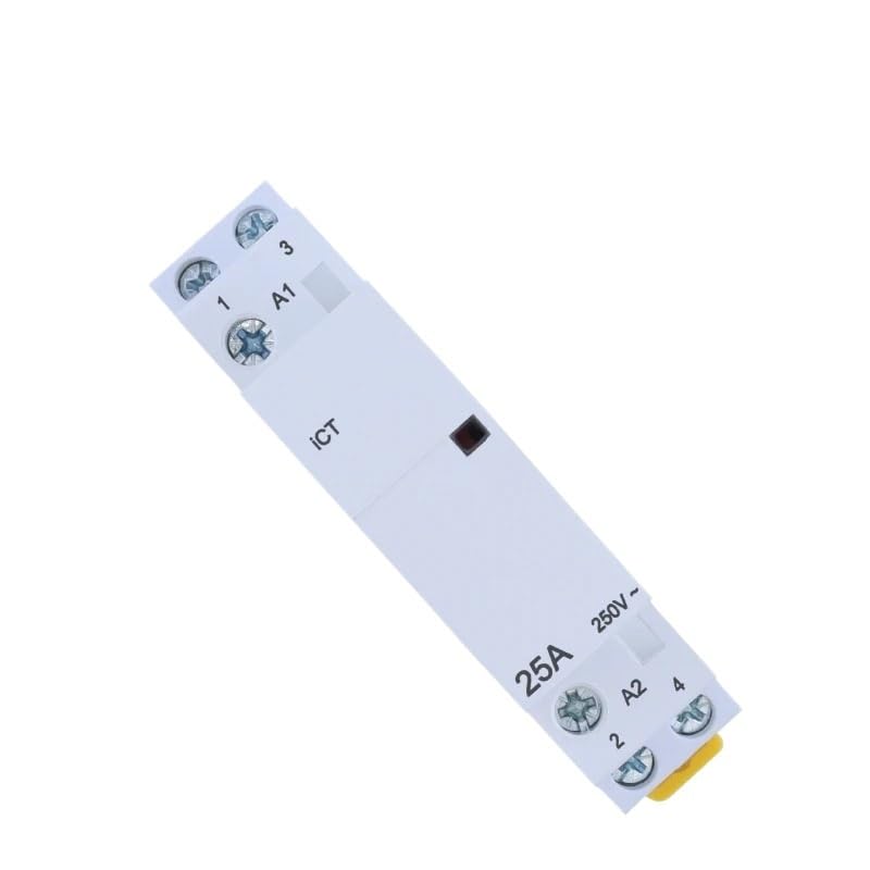 Modułowy stycznik domowy 220 V 2P 16 A 20 A 25 A 2NC 2NO 1NO 1NC 50/60 Hz (ICT16A 1NO 1NC)