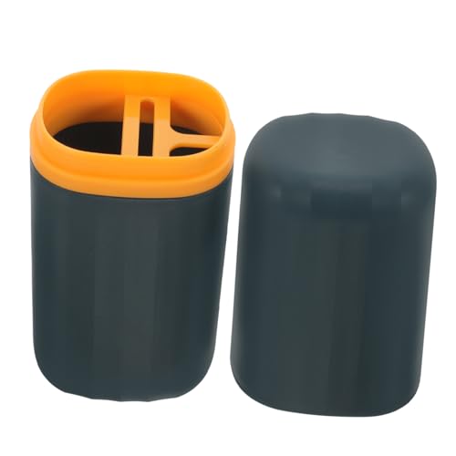 VALICLUD Caja de Almacenamiento Cepillo de Porta cepillos de Estuche de Viaje contenedor de Viaje de Pasta de portavoz de el plastico
