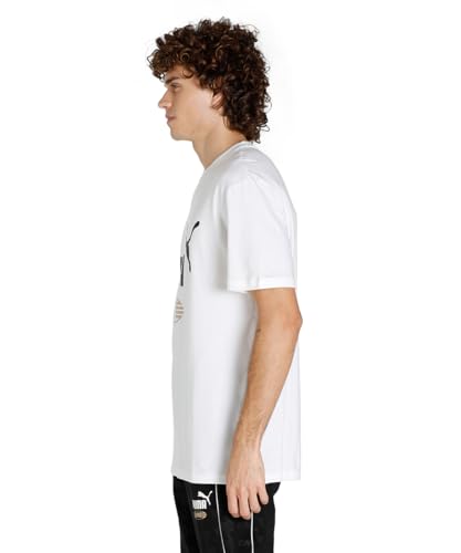 Image of Puma Men's Printed Regular Fit T-Shirt