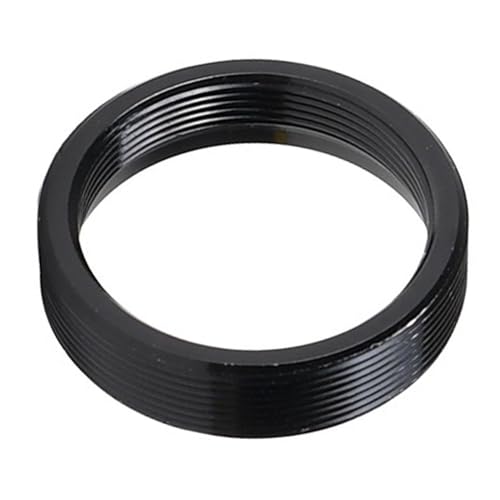 Extension Tube Adapter Rings Lens Adapter Industrial Cameras Spacer Rings C To C Extension C-C Mount Adapter Durable (Color : Black)