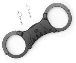 TCH 840b Black anodised rigid handcuffs