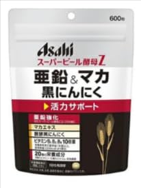 Amazon | アサヒグループ食品 スーパービール酵母Z 亜鉛&マカ 黒