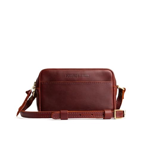 Image of Portland Leather Goods Small Camera Bag Purse for Women - Handmade from the Finest Full-Grain Hides