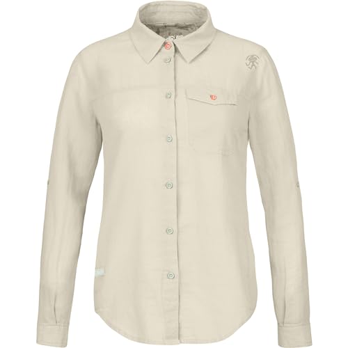 Rafiki Damen Saume Bluse, Tidal Foam, M