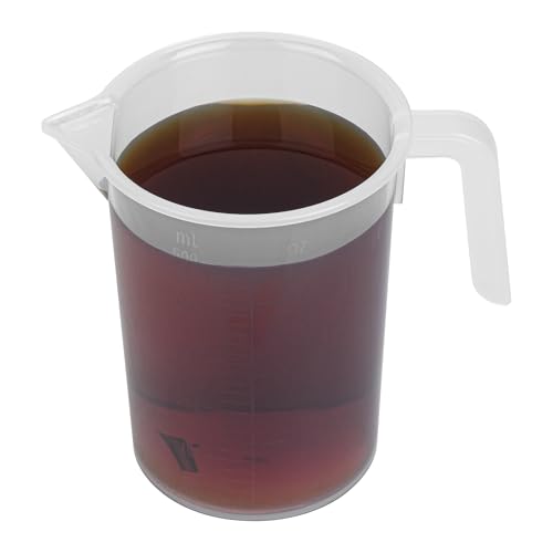 Vaso medidor plástico 16 onzas con pico y asa miniatura 1