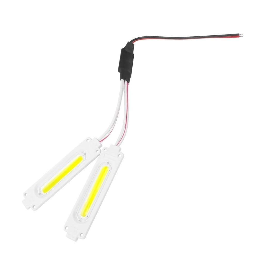 10 par motocykl rower tylne światło Flash Strobe awaryjne światło ostrzegawcze czerwony niebieski(White)