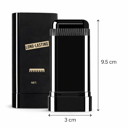 Image of Hair Root Touch Up Stick with Comb Applicator, Hair Dressing Wand for Temporary Grey Hair Coverage