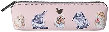 Wrendale Designs - 'Piggy in The Middle' Brush Bag/Pencil Case, Multicolour