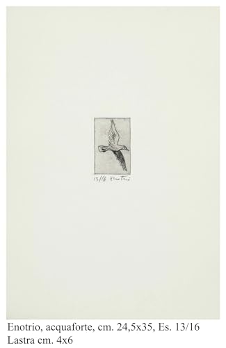 Gravure originale d'Enotrio décoration murale art premium 24x35