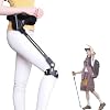 Wearable Power Walking Aid, Exoskeleton Assistance for Walking,3 Level Adjustable Strength,Exoskeleton Booster Equipment Legs Bionic for Elderly, Hiking, Travel & Daily Mobility Support,Right Leg s