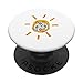 The Sun gives the Moon a Hug Shirt Solar Eclipse Space Cadeau PopSockets PopGrip Interchangeable