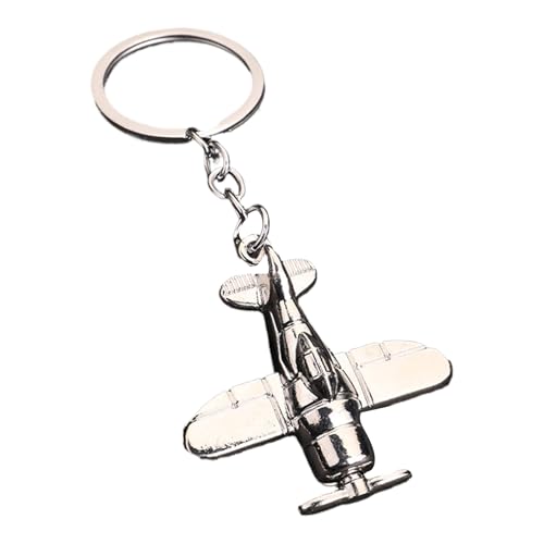 Genérico Llavero De Avión | Llavero Antipérdida para Aviones, Modelo 3D Para Piloto Entusiasta De La Aviación Regalo De Cumpleaños Navidad Graduación