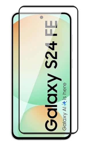 Image of 100FIT Tempered Glass For Samsung Galaxy S24FE 5G With Full Glue Edge-to-Edge Protector And Easy Installation Kit