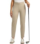 Willit Women's Golf Pants Ankle Travel Stretch Petite Pants for Casual Dress Work with 2 Pockets