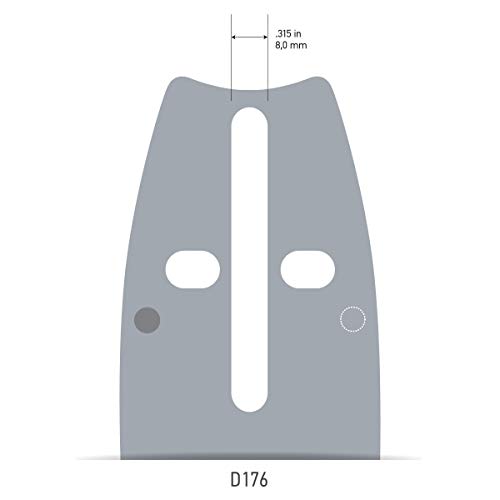 Guide de tronçonneuse Oregon 200pxdd176 à pas 3/8 de 50cm - 4