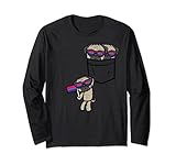 pugs in pocket dogs lgbtq bisexual flag gay pride ally bi maglia a manica
