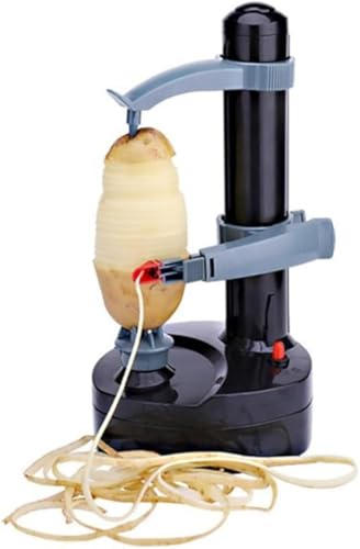 GEBYUI 電動皮むき器 自動多機能タイプ|りんご/梨/じゃがいも 野菜・果物全対応|キッチン用品 手軽な皮むき作業を実現