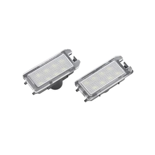 Luz de matrícula LED blanca y brillante para Maserati Levante sin error 5