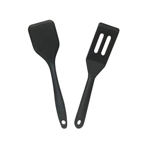 Mini Small Spatula, 2 Pieces Flexible Nonstick Brownie Silicone Tiny Spatula