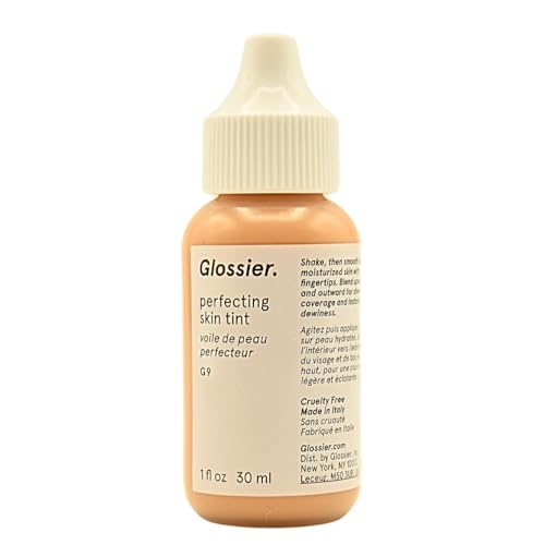Glossier Perfecting Skin Tint for Dewy Sheer Coverage - G9 - Medi...