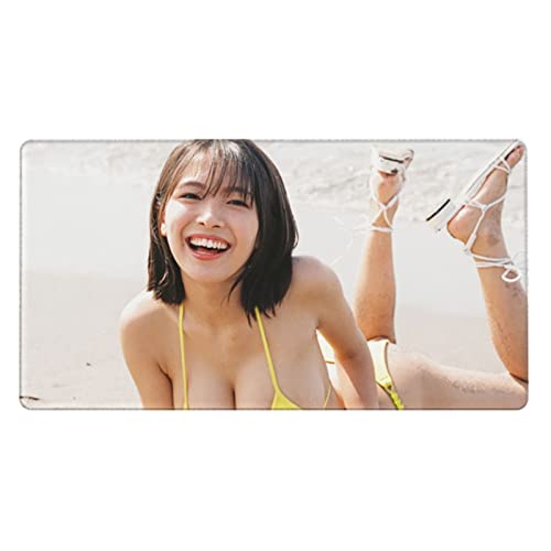 人気 マウスパッド 寺本莉緒3(1) ゲーミングマウスパッド 大型 デスクマット ラップトップ マウスパッド キーボードパッド 防水 滑り止め 耐久性 耐洗い