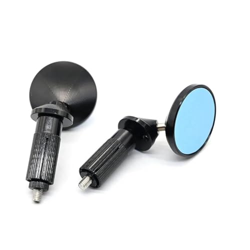 Espejo de manillar antivibración negro para solucionar la falta de visión en Vespa GTS 4