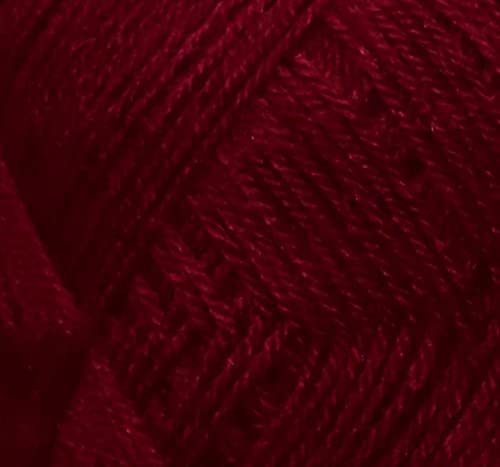 Image of M.G ENTERPRISE Os wal Chirag Mehroon (600 gm) Wool Ball Hand Knitting Wool /Art Craft Soft Fingering Crochet Hook Yarn, Needle Knitting Yarn Thread dye A