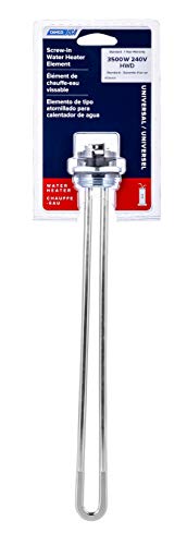 Camco 02283 Screw-In Immersion Element-240V/3500W, Silver/Pewter #TOP7