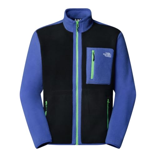 Image of THE NORTH FACE Men's Yumiori Full Zip Jacket | Lightweight Fleece Coat With Embroidered Logo, Zip Pockets