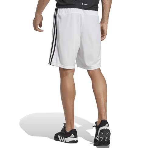 Image of adidas Tr-ES PIQ 3Sho Men Blue Training Shorts Size -