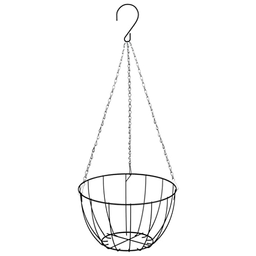 Pots de fleurs suspendus avec insert coco et drainage pour éviter le pourrissement - 5