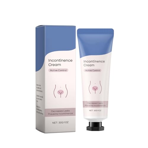 ARANYA Incontinence Cream Active Control with Glycerin Mint Leaves & Chamomile Extract Soothes Sensitive Areas 1 oz