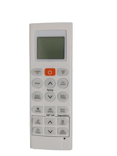 Image of Sanavya AC Remote Control - Compatible Replacement for Split & Window Air Conditioners - Replicates Genuine Remote Functions (Lg Split Air Conditioner Remote 36J)
