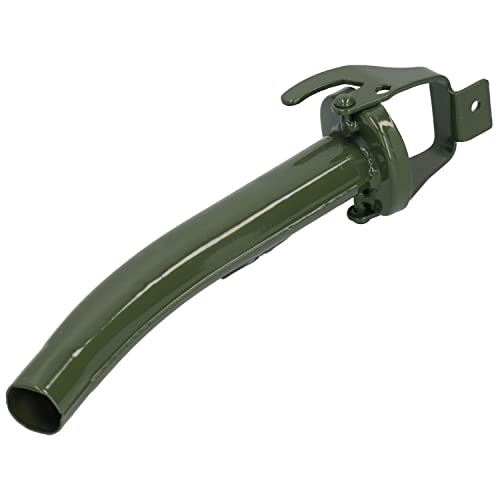 Jerrican flexible en métal avec bec verseur en acier pour carburants, essence, diesel, huile