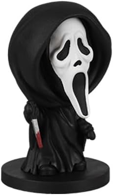 Royal Bobbles Ghost Face Go! Bobble - 3" Tall Mini Collectible Bobblehead Figure